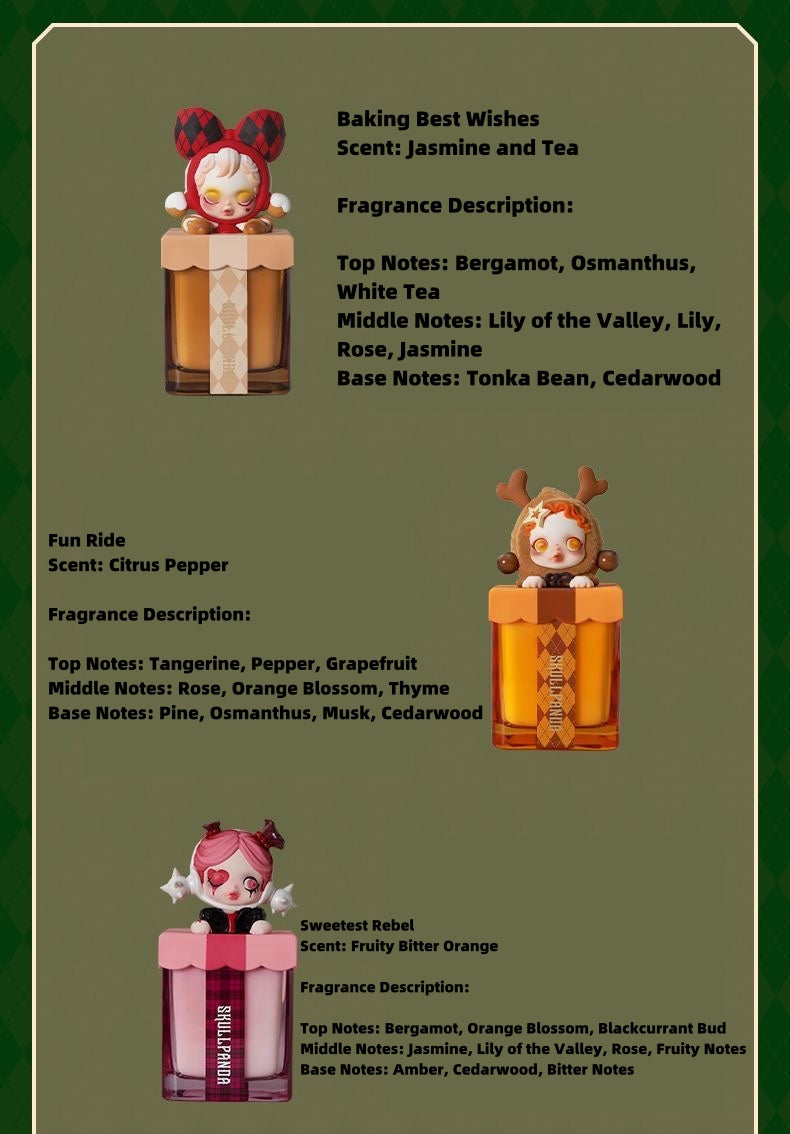 POPMART SKULLPANDA Aromatherapy figurine