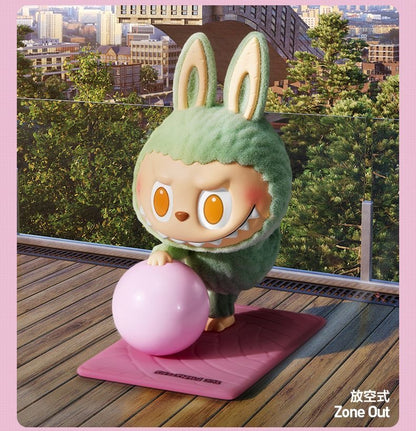 POPMART LABUBU THEMONSTERS yoga Plush Series