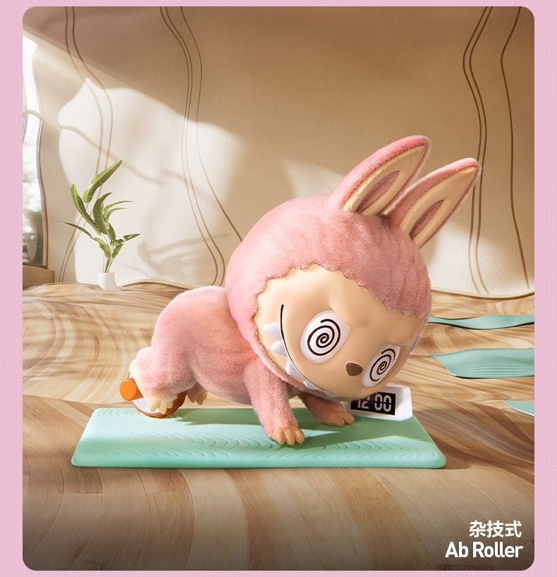 POPMART LABUBU THEMONSTERS yoga Plush Series