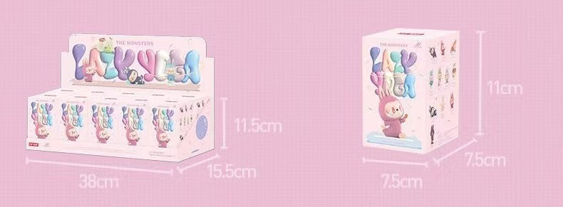 POPMART LABUBU THEMONSTERS yoga Plush Series