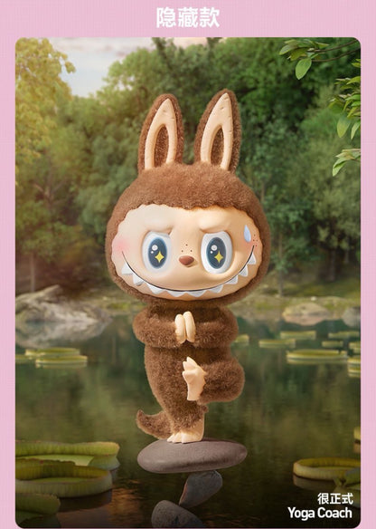 POPMART LABUBU THEMONSTERS yoga Plush Series