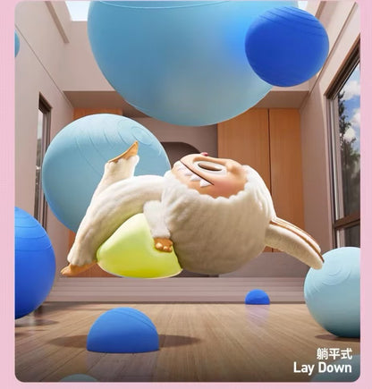 POPMART LABUBU THEMONSTERS yoga Plush Series