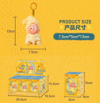 POPMART We Are Twinkle Twinkle  Plush pendant mystery box