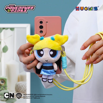 HUGKIS Powerpuff Girls Detachable Crossbody Backpack Clip Phone Case