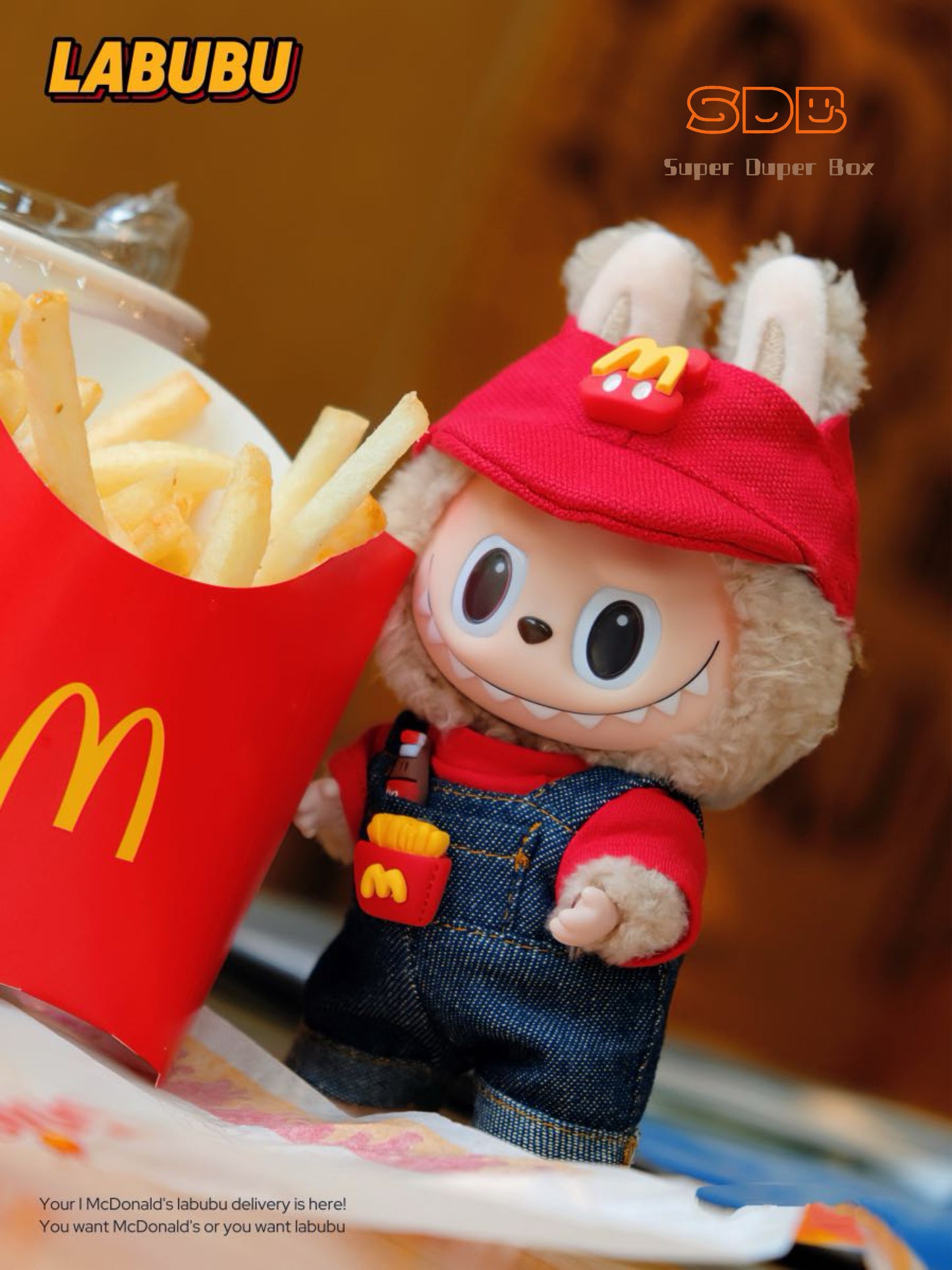 LABUBU McDonald's Doll clothes