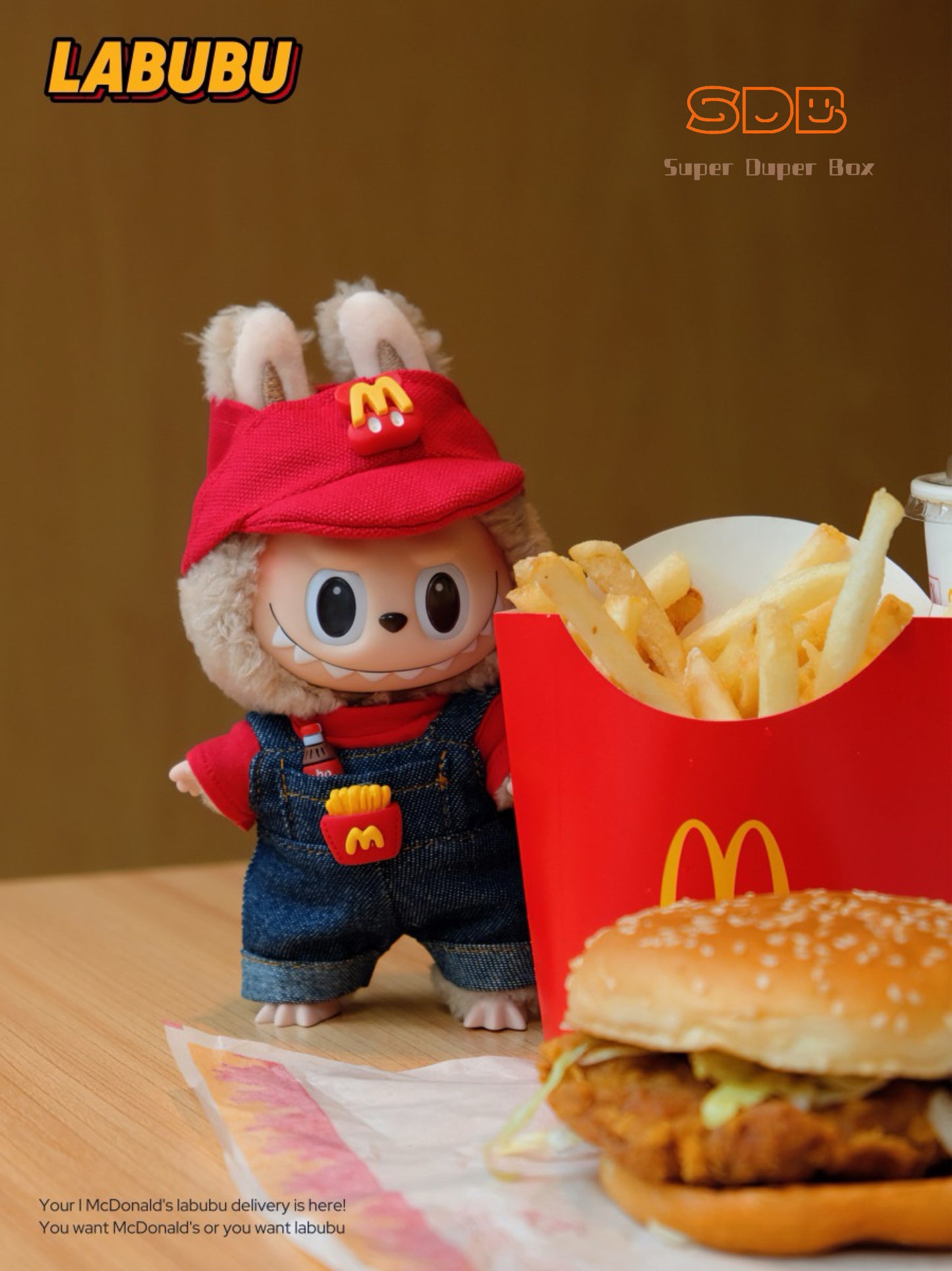 LABUBU McDonald's Doll clothes