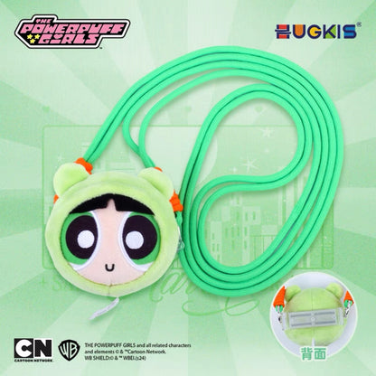 HUGKIS Powerpuff Girls Detachable Crossbody Backpack Clip Phone Case