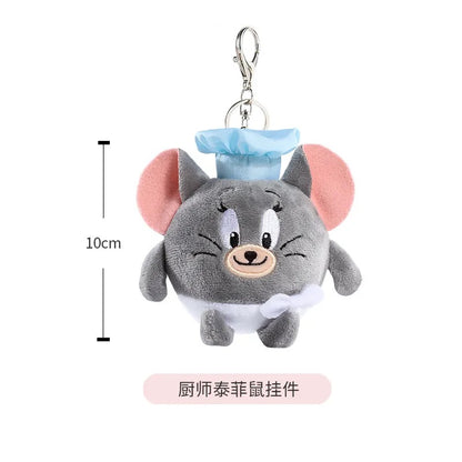Tom and Jerry Plush pendant Keychain