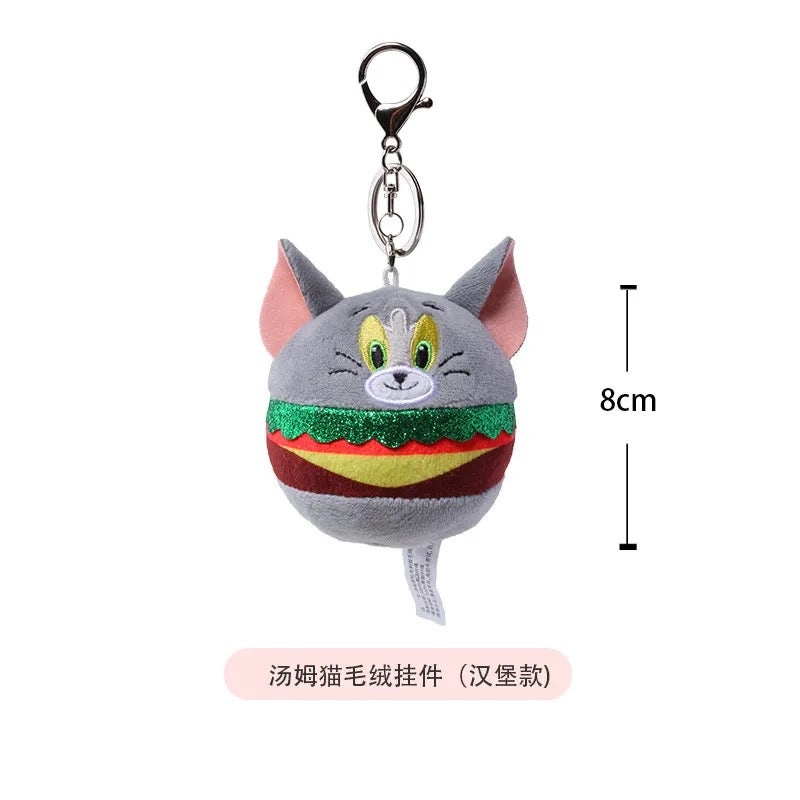 Tom and Jerry Plush pendant Keychain