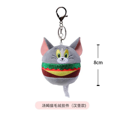 Tom and Jerry Plush pendant Keychain
