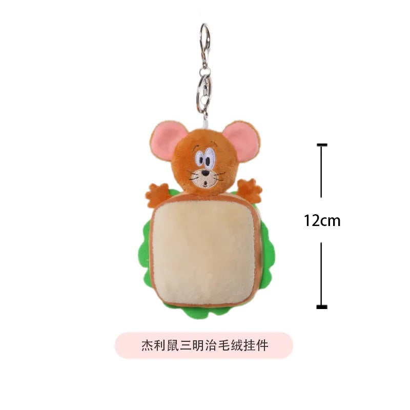 Tom and Jerry Plush pendant Keychain
