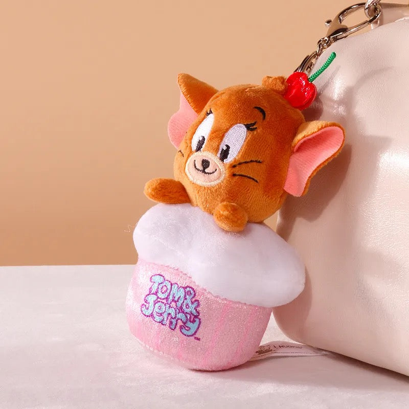 Tom and Jerry Plush pendant Keychain