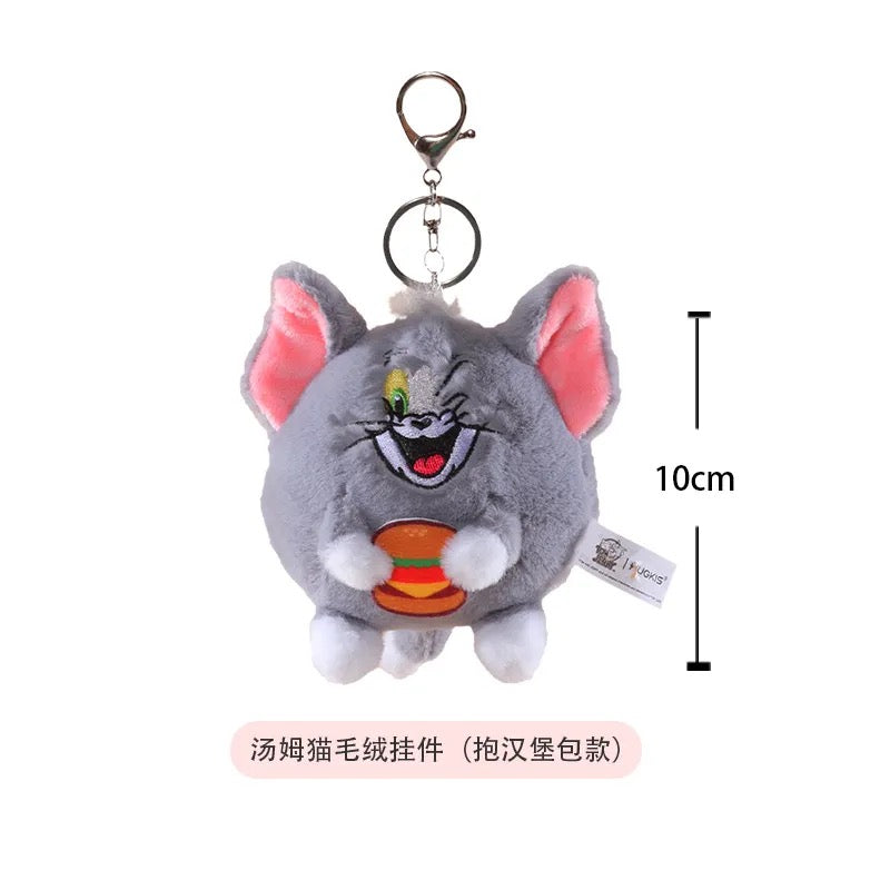 Tom and Jerry Plush pendant Keychain