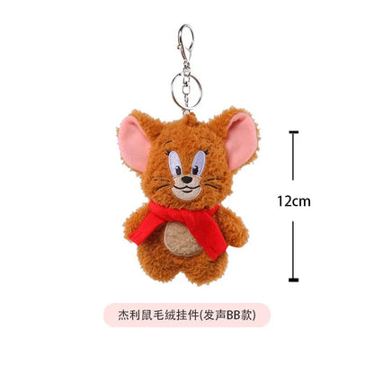 Tom and Jerry Plush pendant Keychain