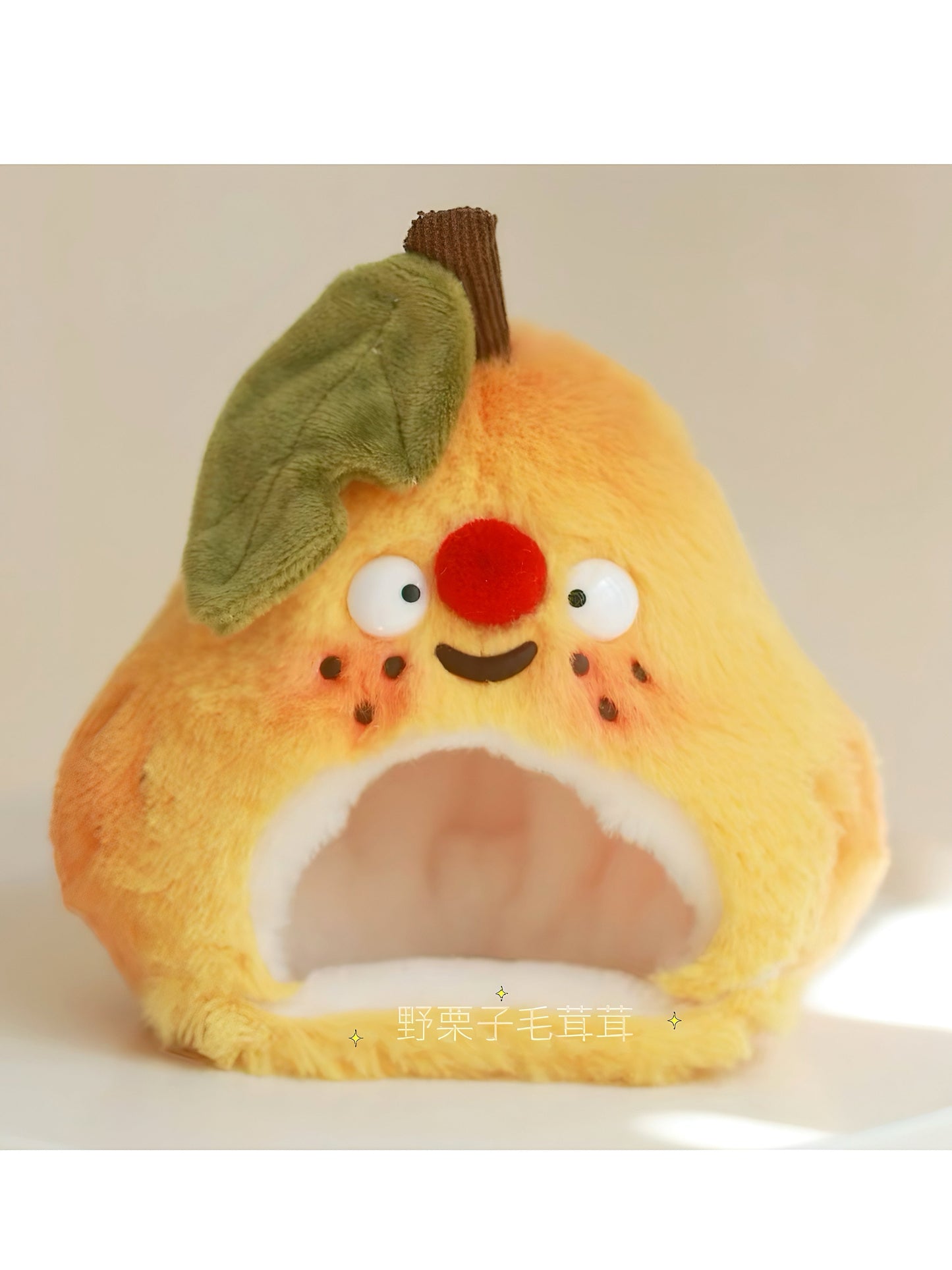 LABUBU Pear Headpiece | Doll Clothes