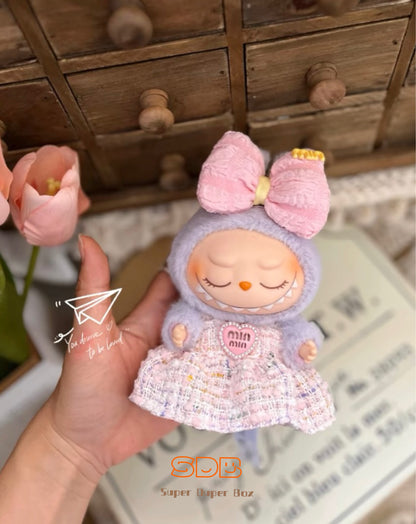 Labubu MiuMiu-Style Doll clothes