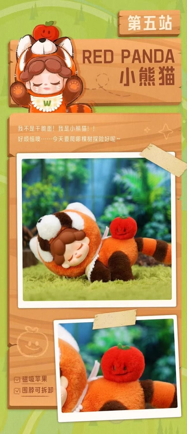 Authentic Wendy Animal Academy Series Plush Blind Box Dolls