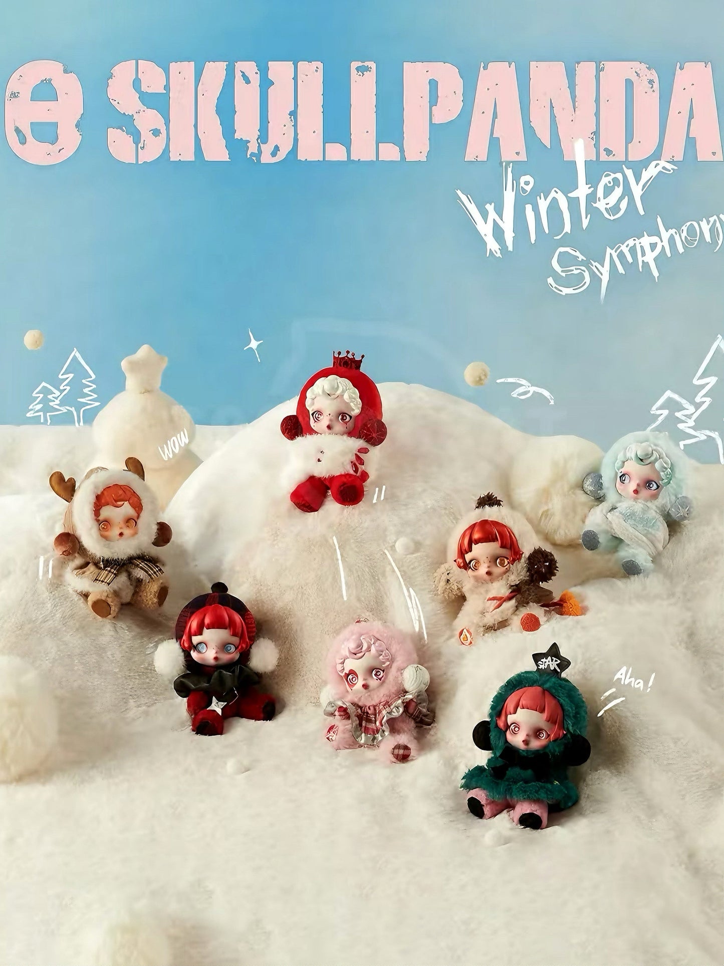 SKULLPANDA Winter Symphony Plush