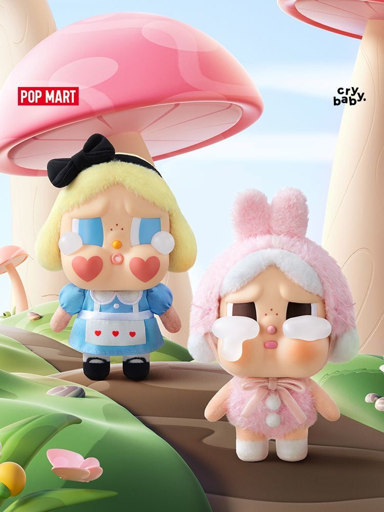 Authentic POPMART Crybaby Tear Factory Vinyl-Faced Plush Blind Box Cute Doll