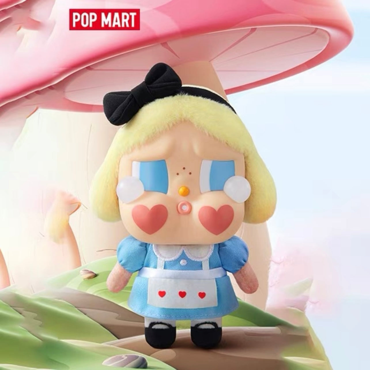 Authentic POPMART Crybaby Tear Factory Vinyl-Faced Plush Blind Box Cute Doll