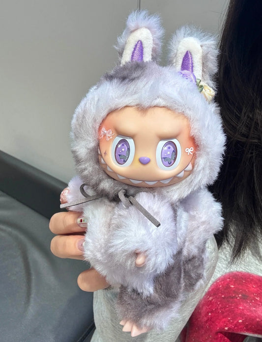 Authentic Handcrafted LABUBU Bear - Custom Poseable Design