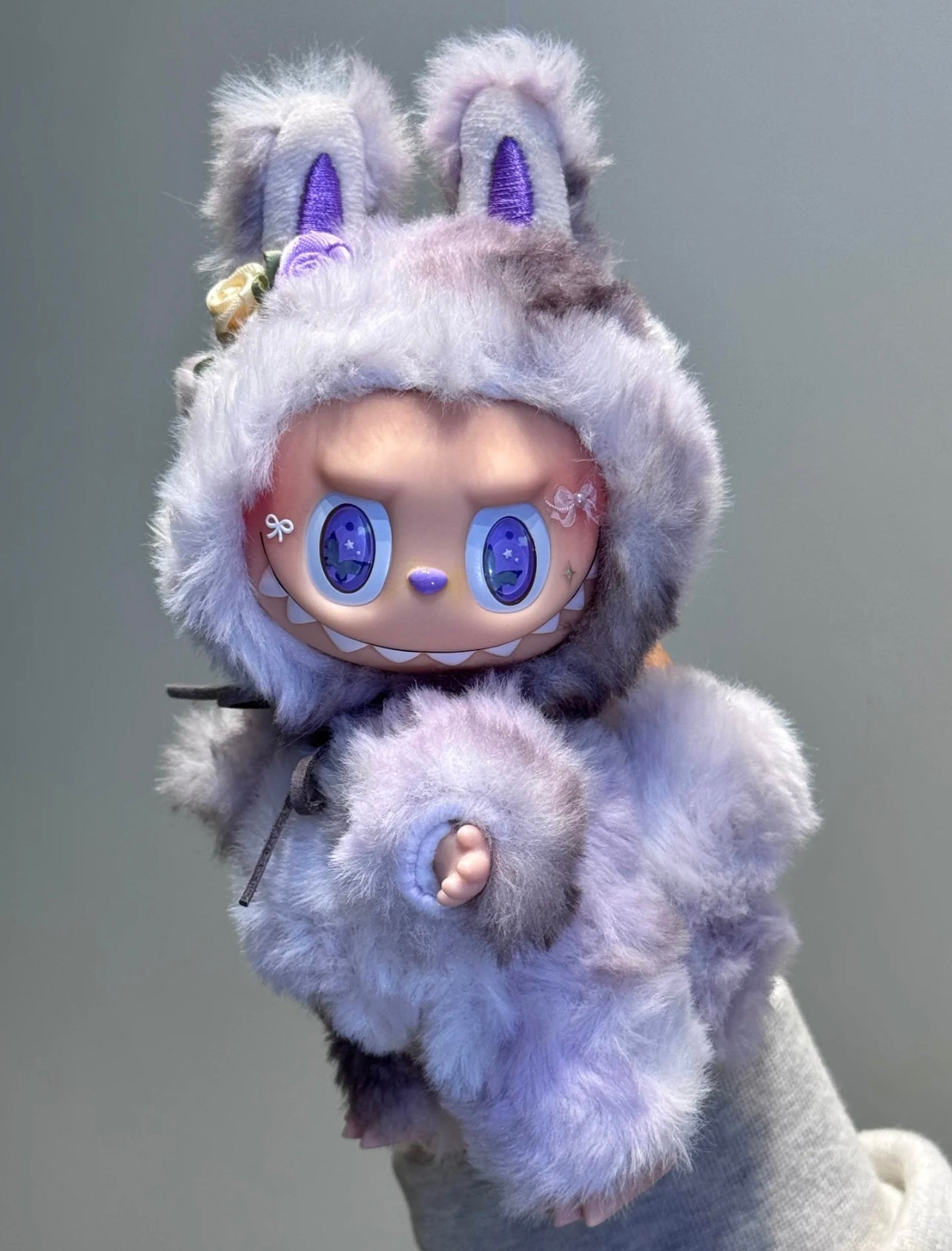 Authentic Handcrafted LABUBU Bear - Custom Poseable Design