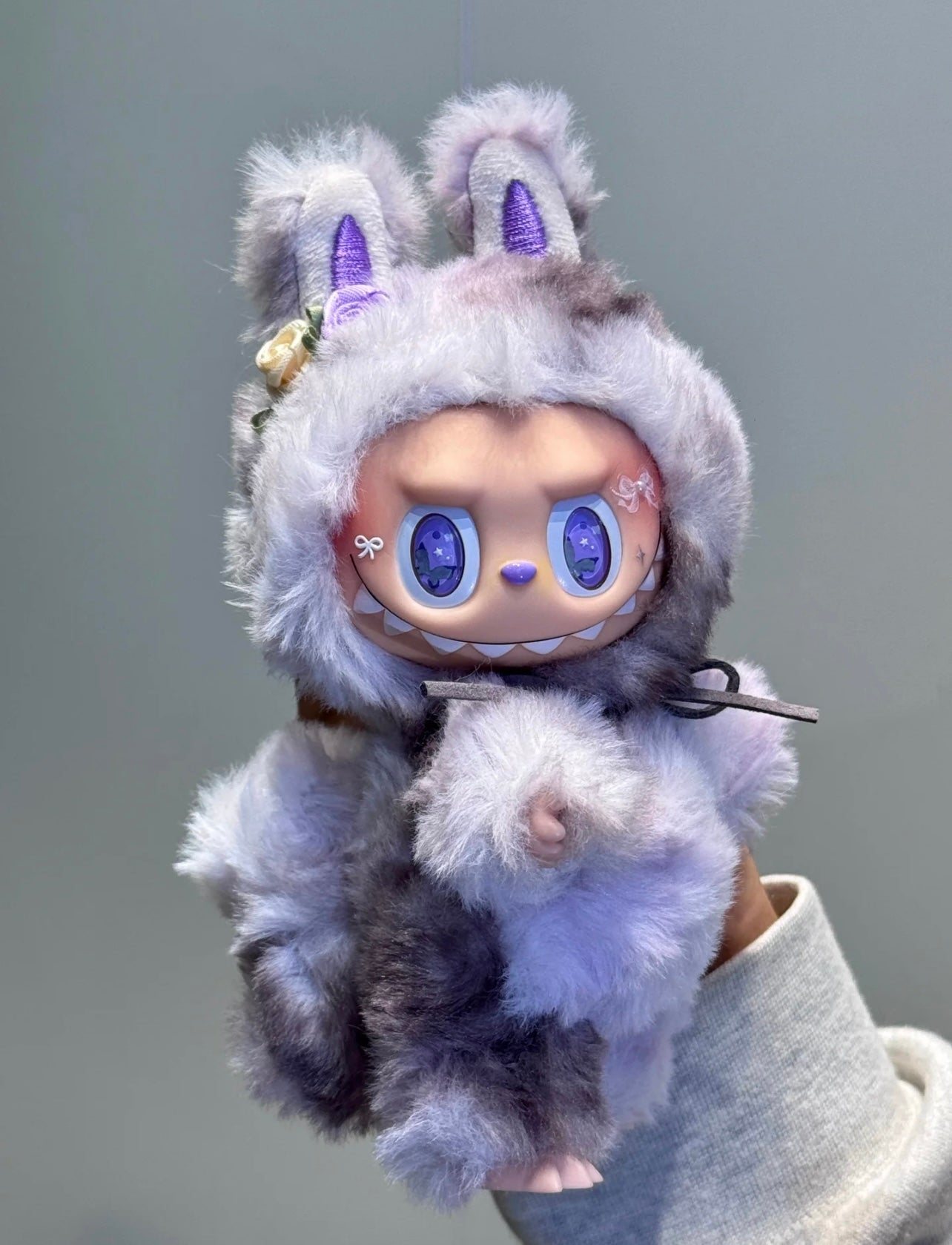 Authentic Handcrafted LABUBU Bear - Custom Poseable Design