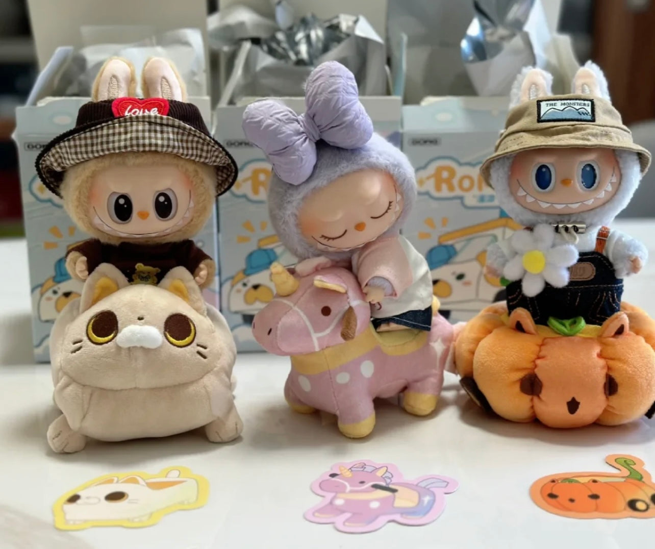 POPMART Resonance Roaming Plush Car Blind Box Toy