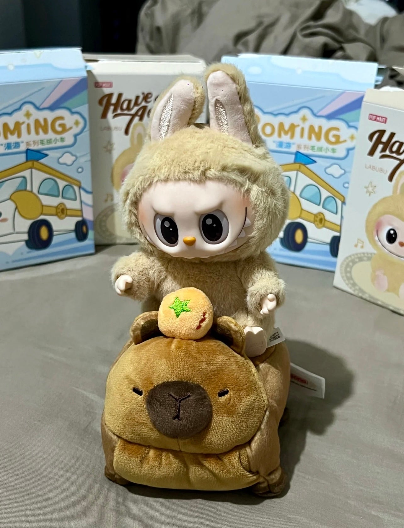 POPMART Resonance Roaming Plush Car Blind Box Toy