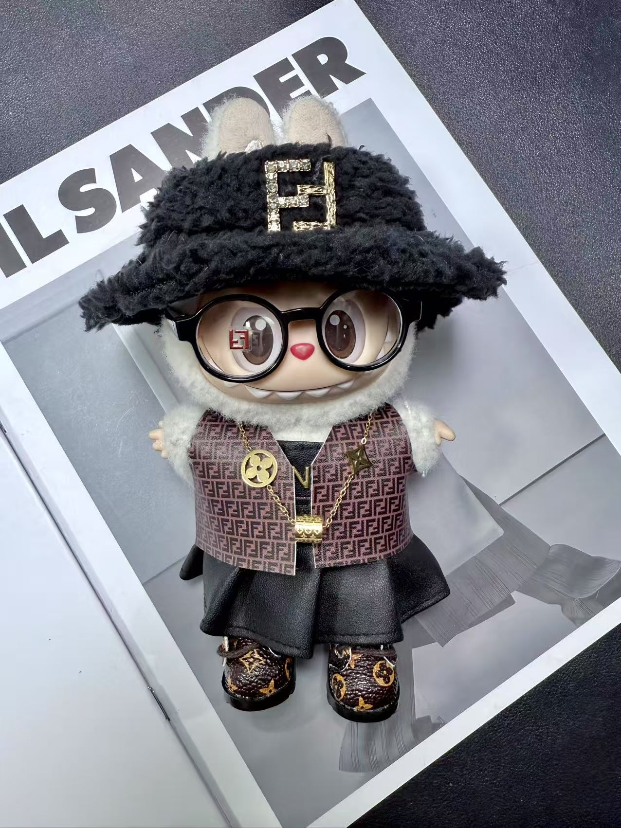 Labubu Plush Doll Outfit – Series 12