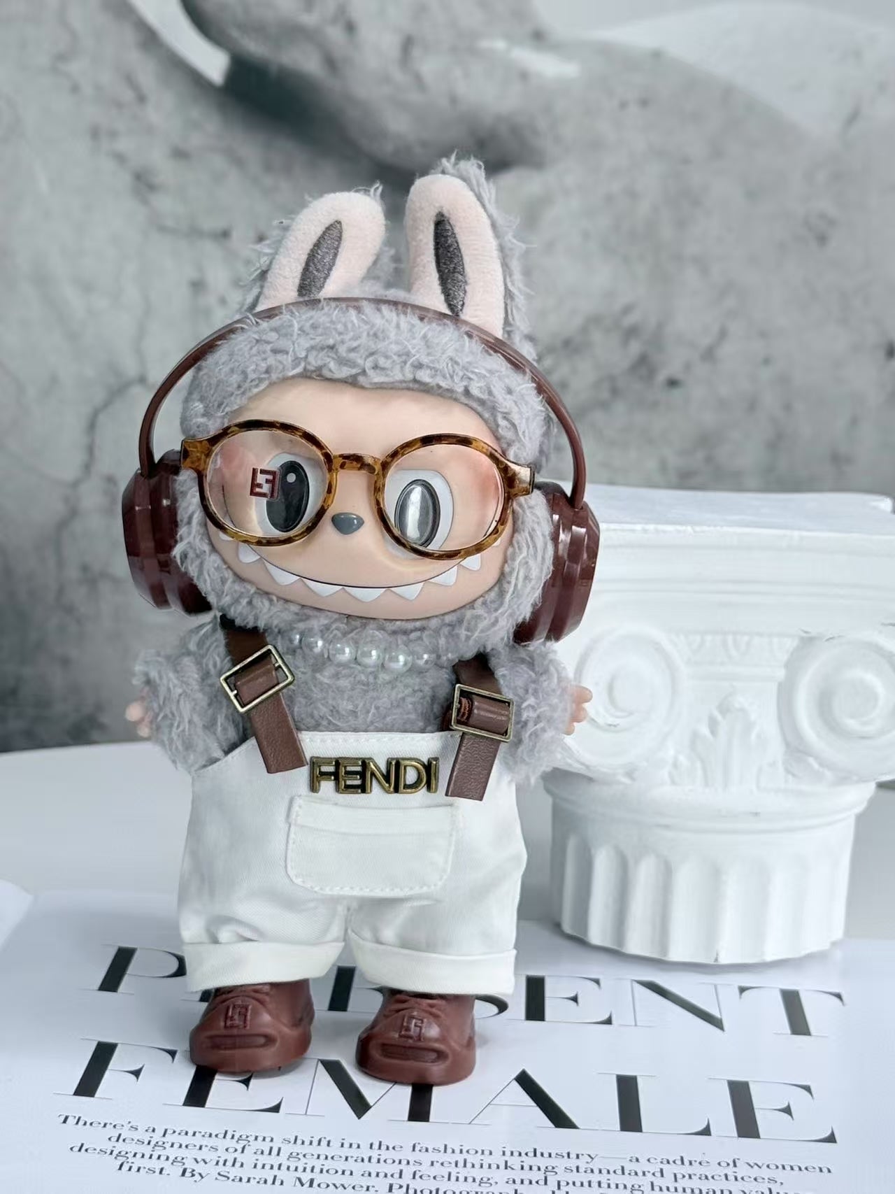 Labubu Plush Doll Outfit – Series 15