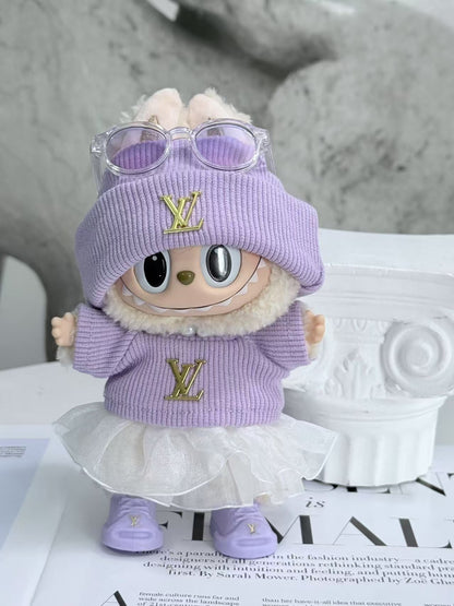 Labubu Plush Doll Outfit – Series 17