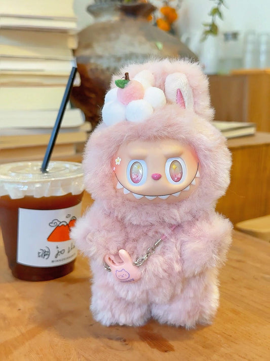 LABUBU Authentic｜Handmade Spring Peach Custom Doll