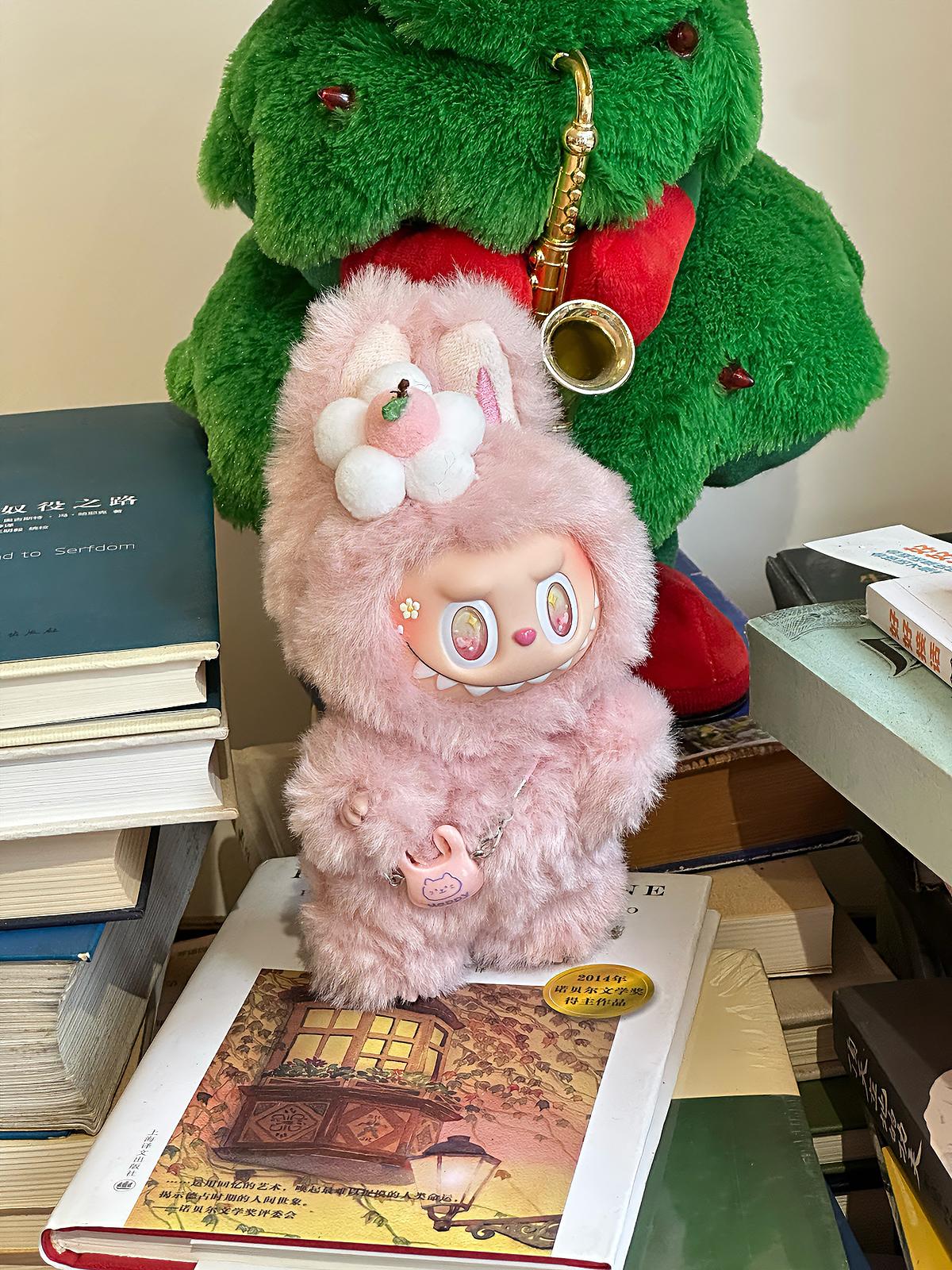 LABUBU Authentic｜Handmade Spring Peach Custom Doll