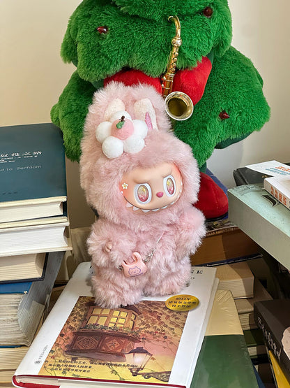 LABUBU Authentic｜Handmade Spring Peach Custom Doll