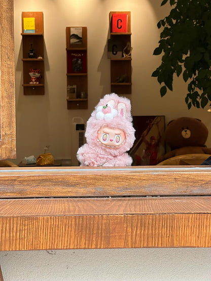 LABUBU Authentic｜Handmade Spring Peach Custom Doll