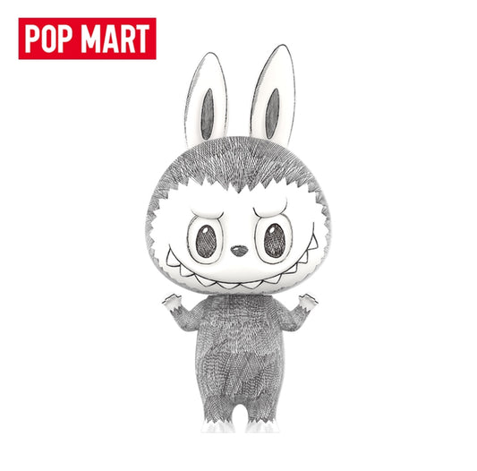 POP MART MEGA LABUBU 400% Pencil Sketch Style