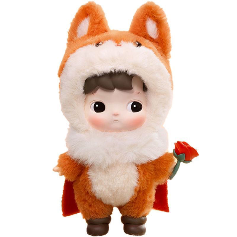 POPMART HACIPUPU Animal Sticker Series Figurine Blind Box Plush Toys