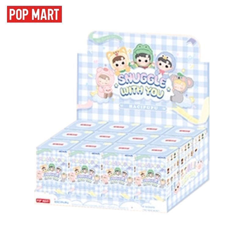 POPMART HACIPUPU Animal Sticker Series Figurine Blind Box Plush Toys