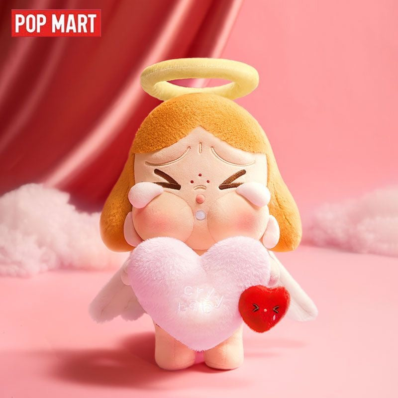 POPMART CRYBABY Cupid's Tears Series Plush Gift Box with Adorable Crying Dolls