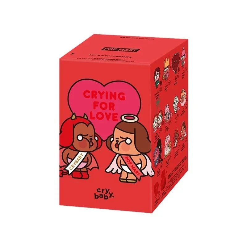 POPMART CRYBABY Cupid's Tears Series Plush Gift Box with Adorable Crying Dolls