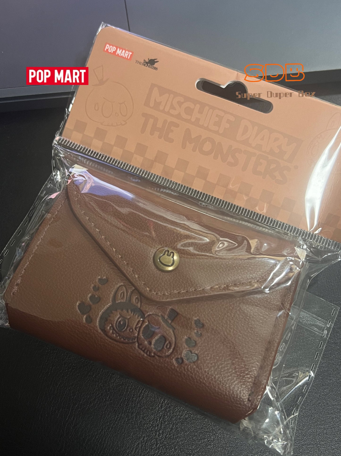 POPMART Labubu Mischievous Diary Foldable Wallet