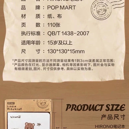 Pop Mart Hirono  Notebook & Planner