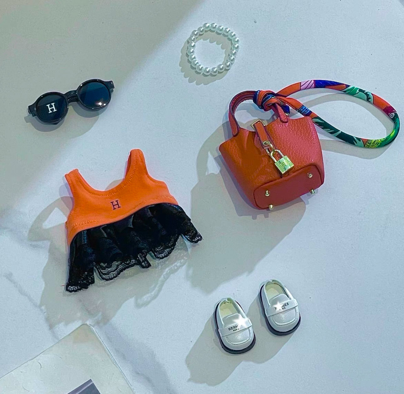 Labubu Hermes Clothes(Handmade Design)