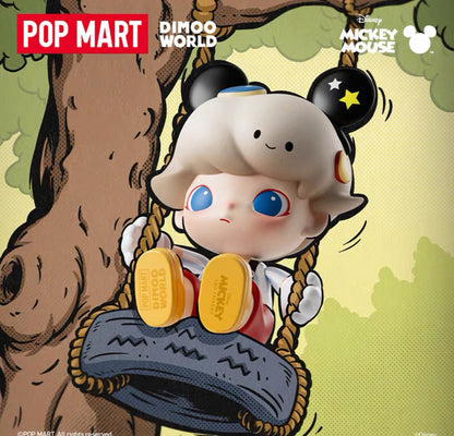 POPMART Bubble Mart MEGA JUST DIMOO 400% Mickey trend fashion toy ornament(Pre-Order)