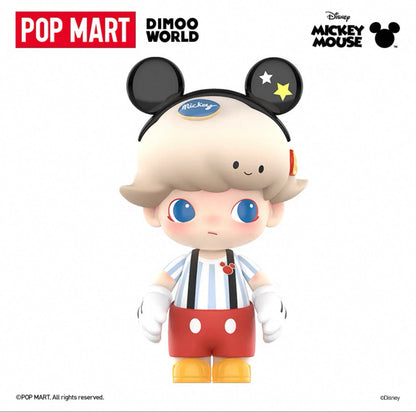 POPMART Bubble Mart MEGA JUST DIMOO 400% Mickey trend fashion toy ornament(Pre-Order)