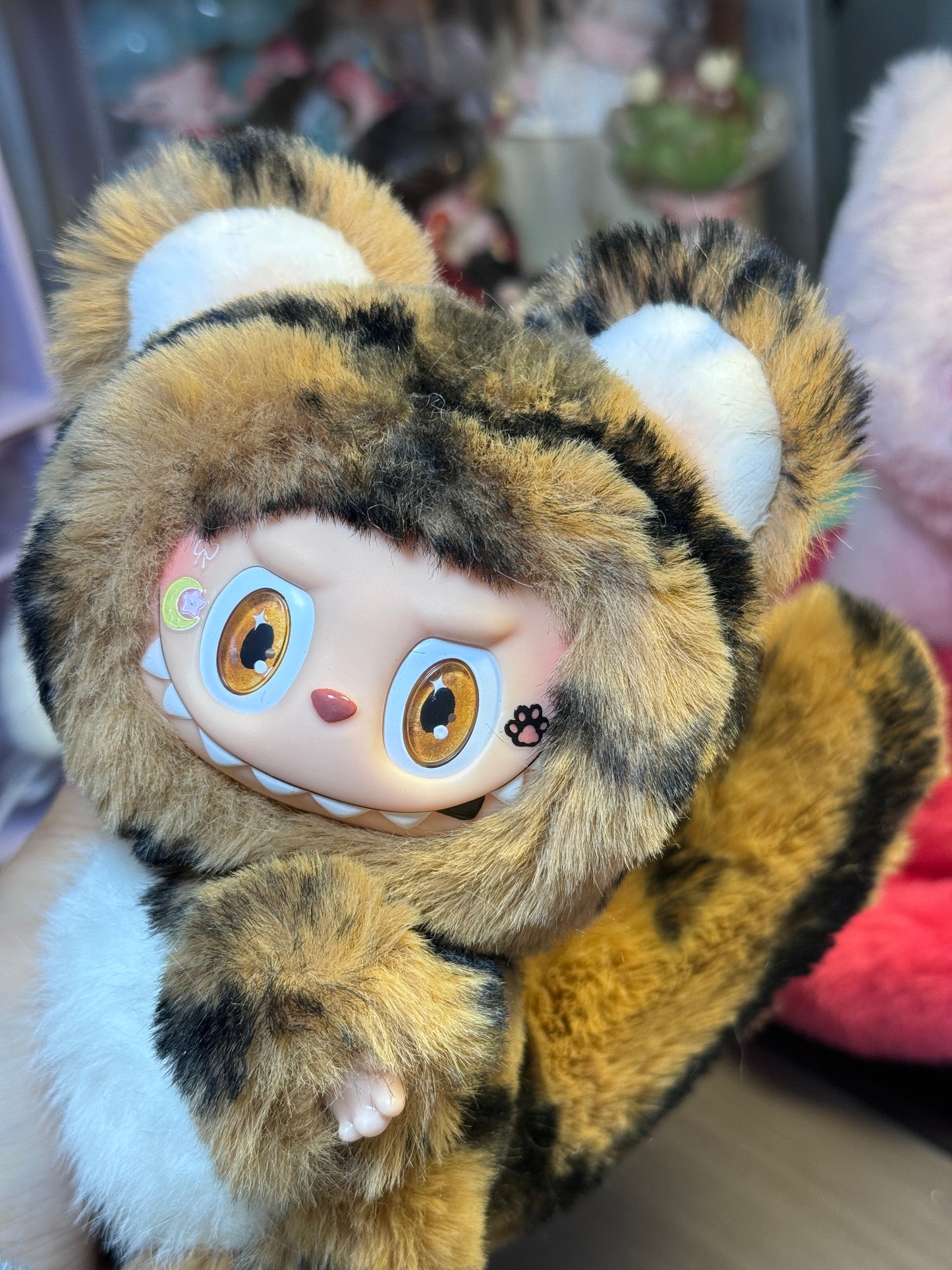 LABUBU X Little Tiger Doll Retrofit Design Pendants