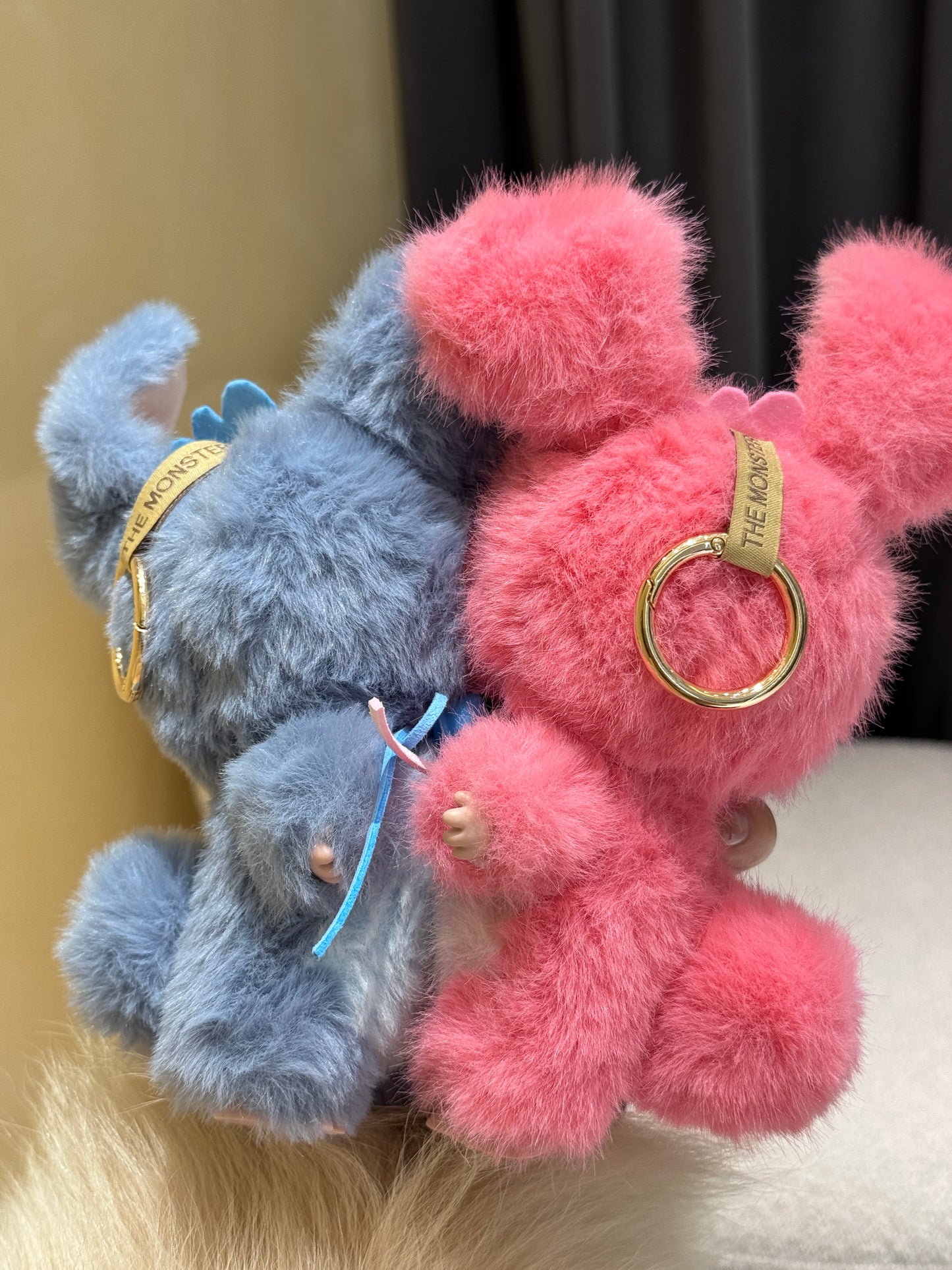 LABUBU X Stitch and Angel Retrofit Design Pendants