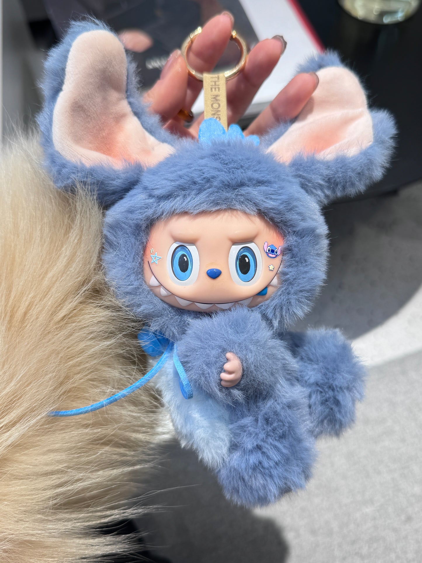 LABUBU X Stitch and Angel Retrofit Design Pendants