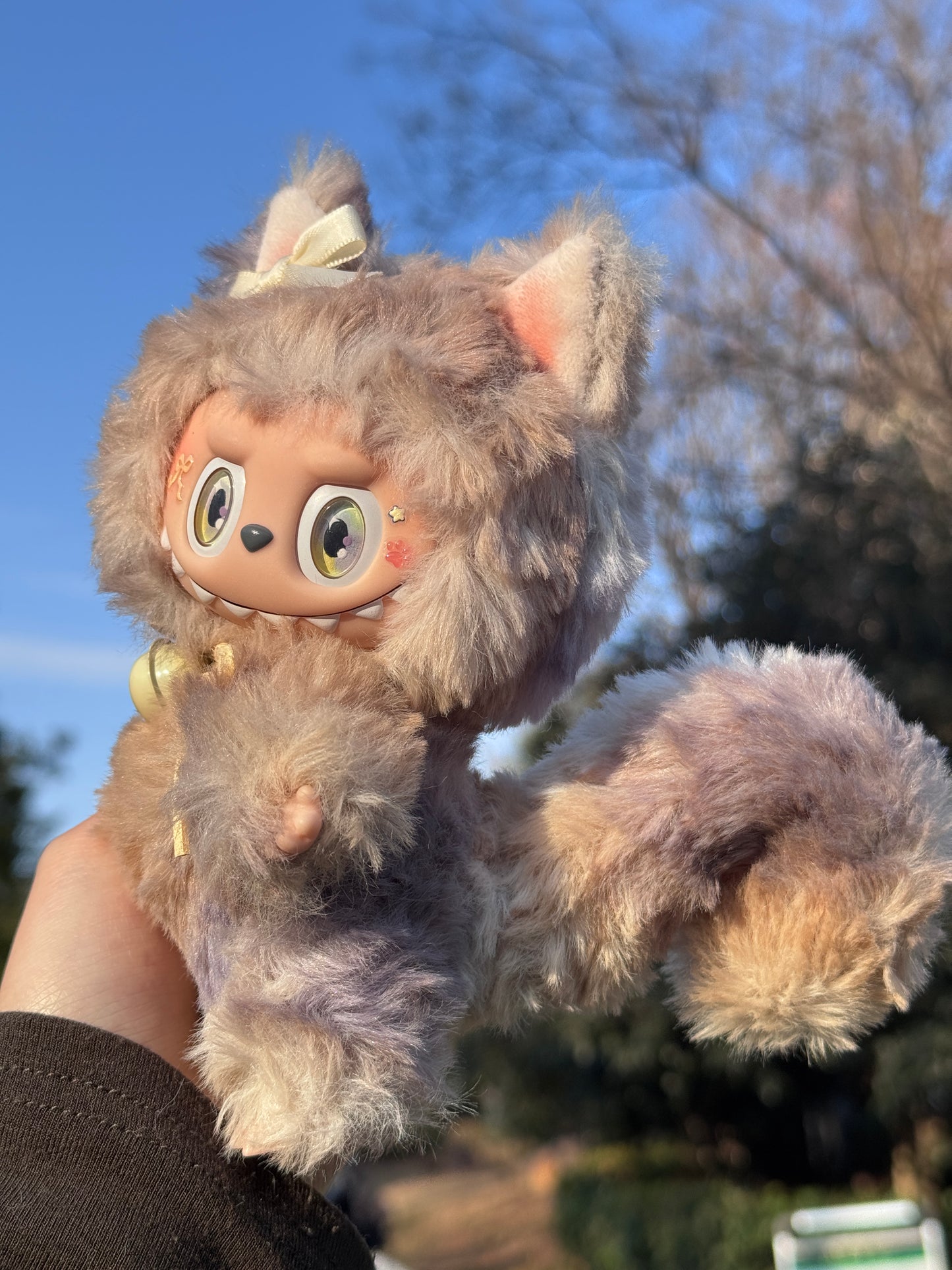 Handmade LABUBU Little Cheese Kitten Doll - Authentic Redesign